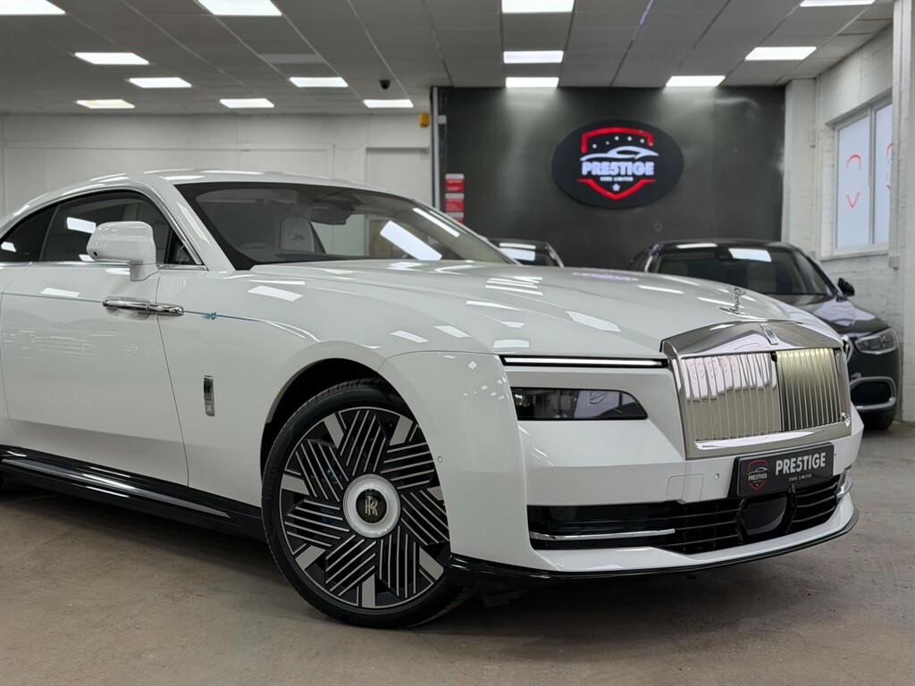 Rolls-Royce Spectre Coupe White #3
