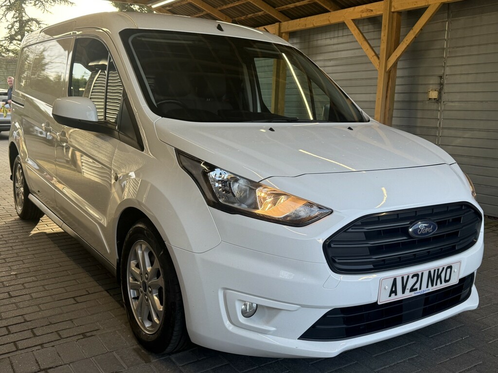 Ford Transit Connect Panel Van 1.5 Transit Connect Limited Van 240 L2 1 AV21NKO White #3