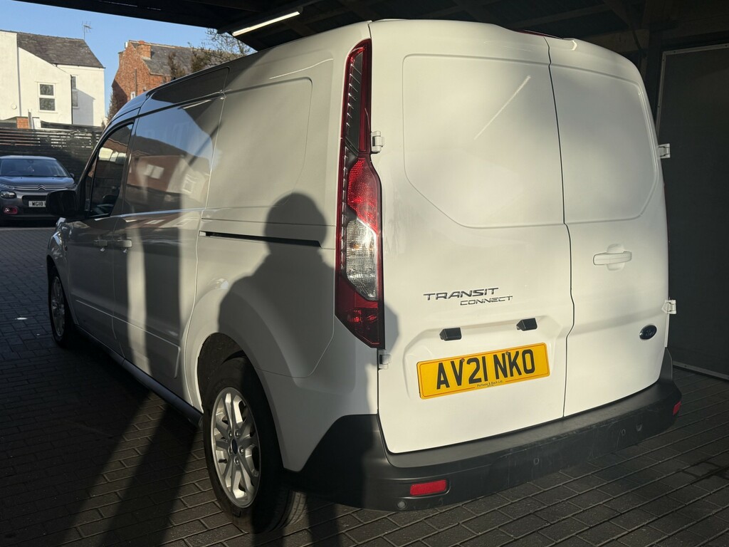 Ford Transit Connect Panel Van 1.5 Transit Connect Limited Van 240 L2 1 AV21NKO White #6