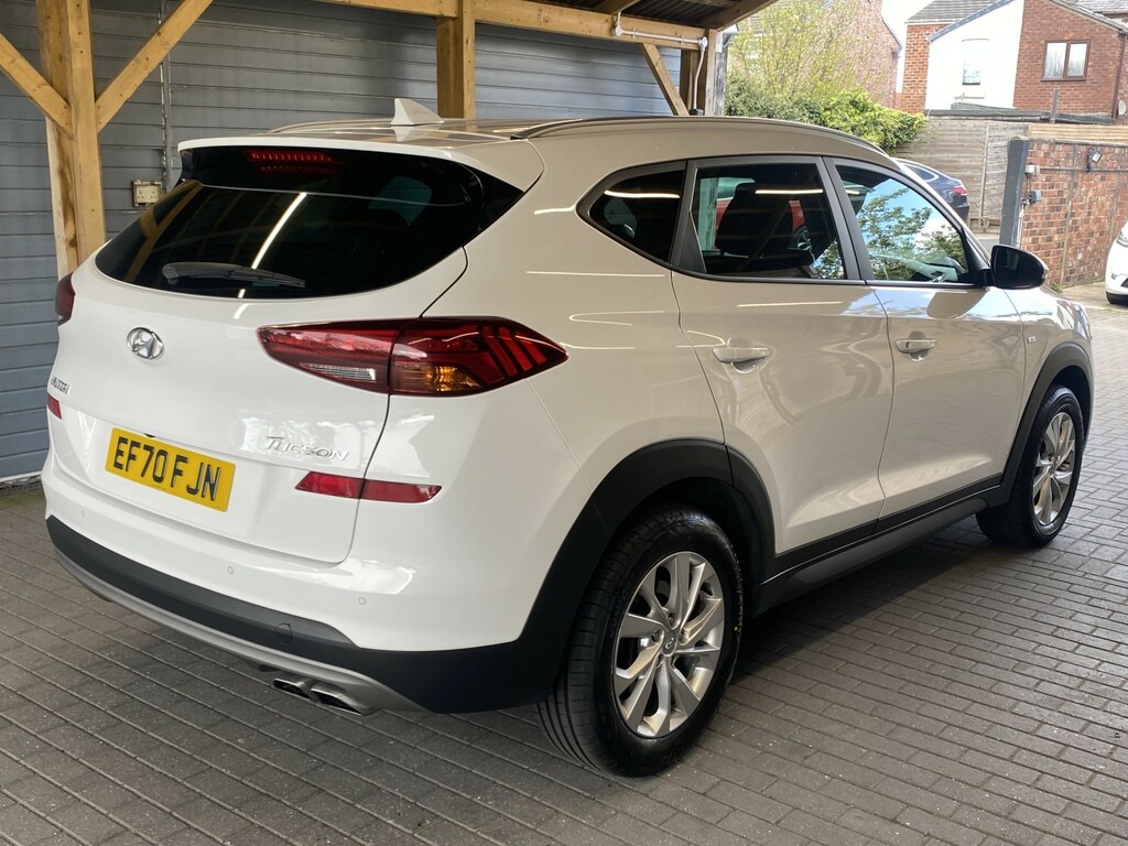 Hyundai Tucson Suv 1.6 Tucson Se Nav Mhev 48V 1.6 D My20.5 2020 EF70FJN White #5