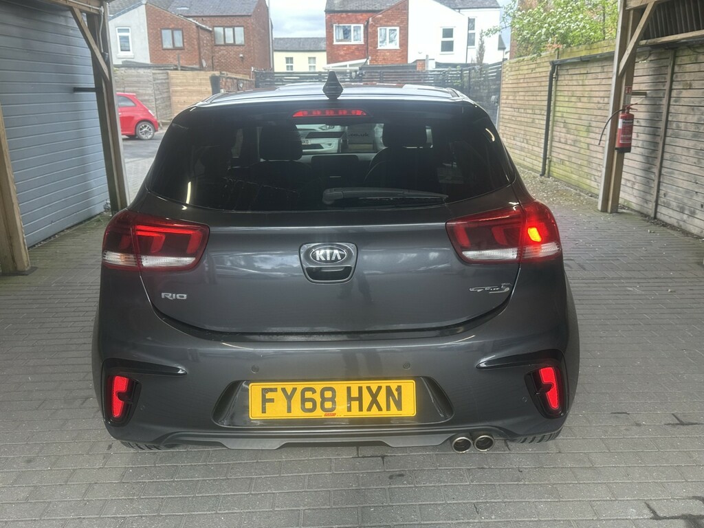 Kia RIO Hatchback 1.0 T-gdi Gt-line S 201868 FY68HXN Grey #6