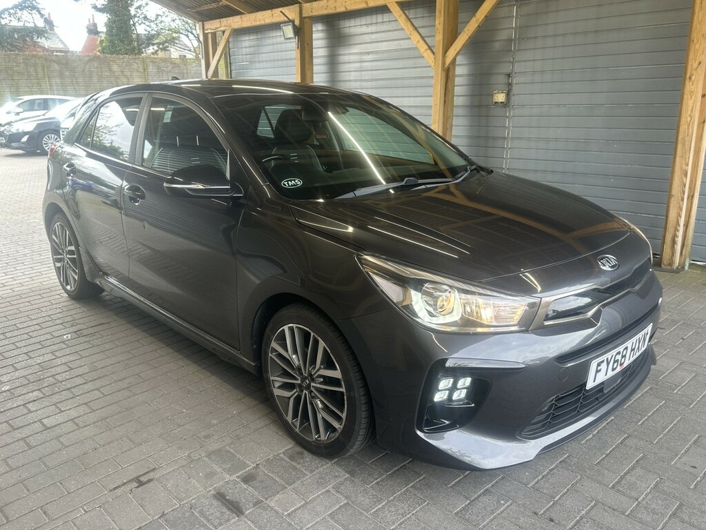 Kia RIO Hatchback 1.0 T-gdi Gt-line S 201868 FY68HXN Grey #3