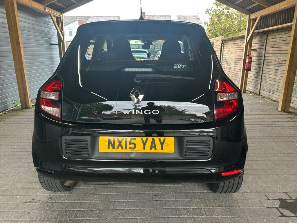 Renault Twingo Hatchback 1.0 Dynamique Sce 70 Stop Start 2015 NX15YAY Black #5