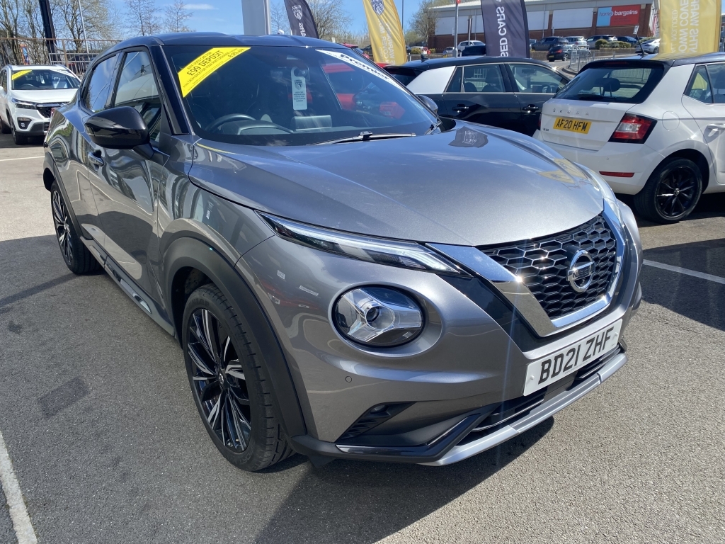 Nissan Juke 1.0 Dig-t Tekna Plus Dct BD21ZHF Grey #2