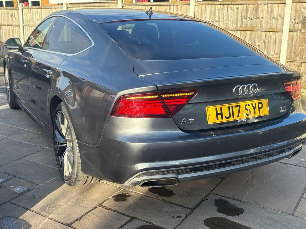 Audi A7 3.0 Tdi V6 Ultra S Line Sportback S Tronic Euro 6 HJ17SYP Grey #4