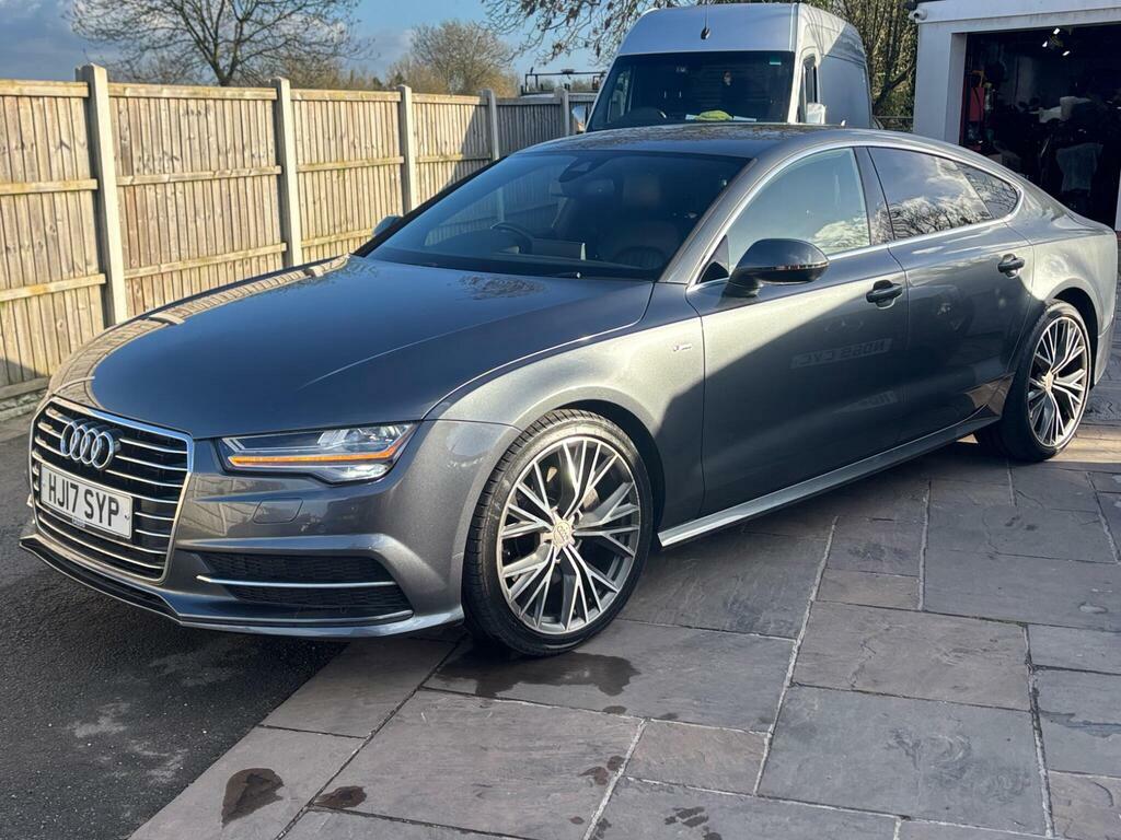 Audi A7 3.0 Tdi V6 Ultra S Line Sportback S Tronic Euro 6 HJ17SYP Grey #3