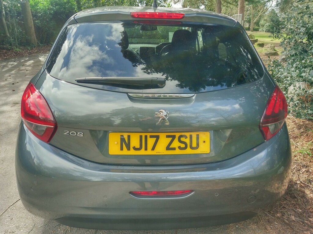 Peugeot 208 1.6 Bluehdi Allure 2017 NJ17ZSU Grey #5