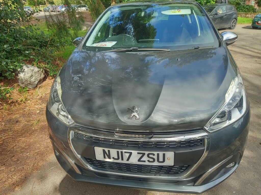 Peugeot 208 1.6 Bluehdi Allure 2017 NJ17ZSU Grey #2
