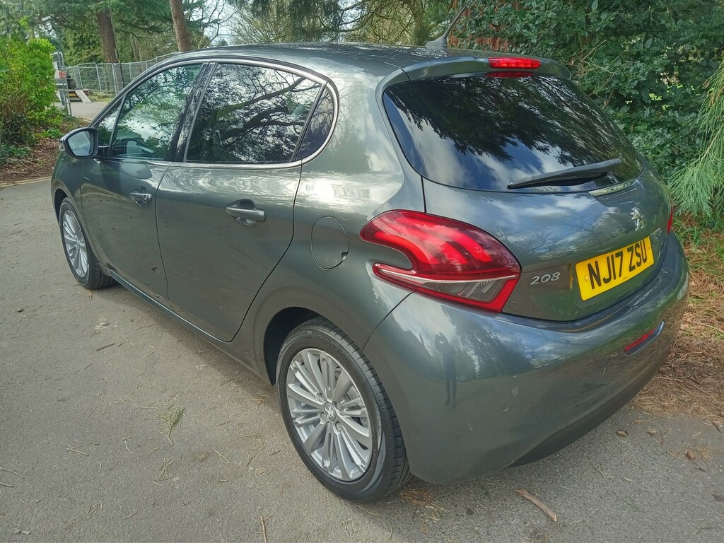 Peugeot 208 1.6 Bluehdi Allure 2017 NJ17ZSU Grey #4