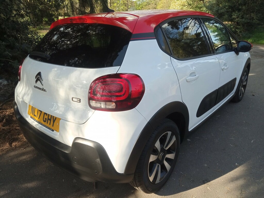 Citroen C3 1.2 Puretech Flair 2017 NL17GHY White #6