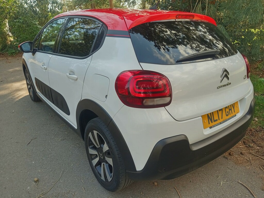 Citroen C3 1.2 Puretech Flair 2017 NL17GHY White #4