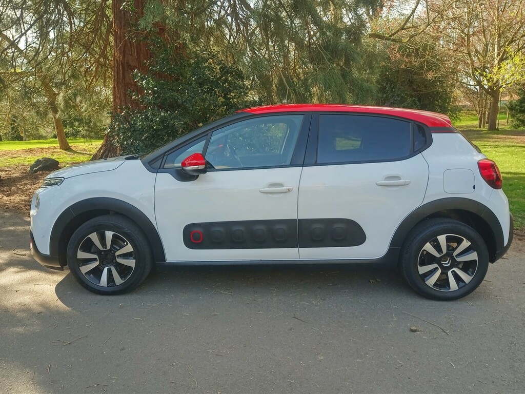 Citroen C3 1.2 Puretech Flair 2017 NL17GHY White #3