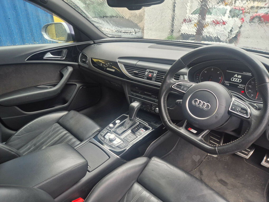 Audi A6 Avant 2.0 Tdi Black Edition S Tronic Quattro Euro 6 Ss JGZ8484 Grey #5