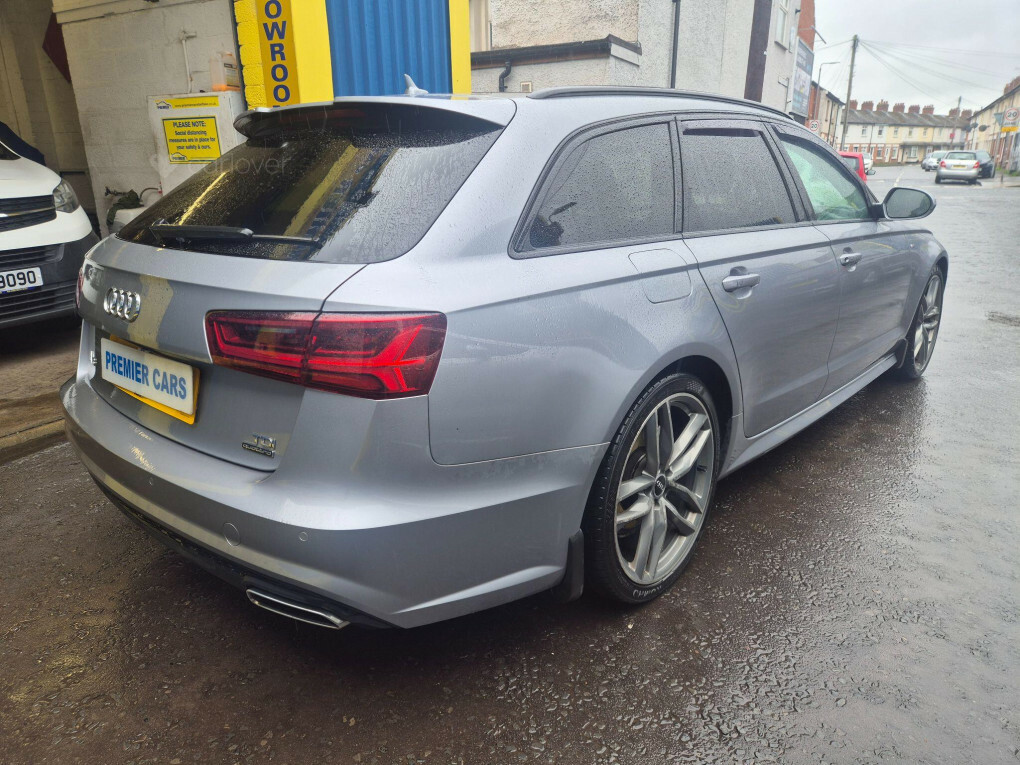 Audi A6 Avant 2.0 Tdi Black Edition S Tronic Quattro Euro 6 Ss JGZ8484 Grey #2