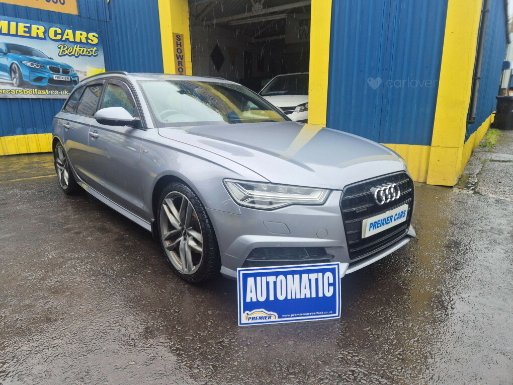 Audi A6 Avant 2.0 Tdi Black Edition S Tronic Quattro Euro 6 Ss Grey