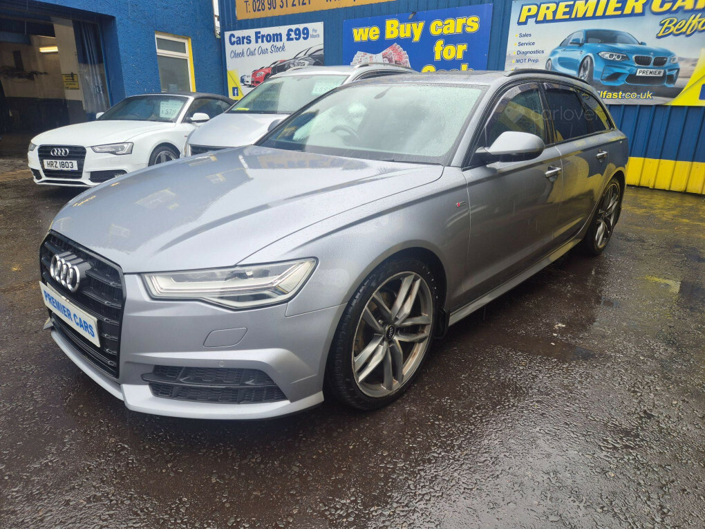 Audi A6 Avant 2.0 Tdi Black Edition S Tronic Quattro Euro 6 Ss JGZ8484 Grey #4