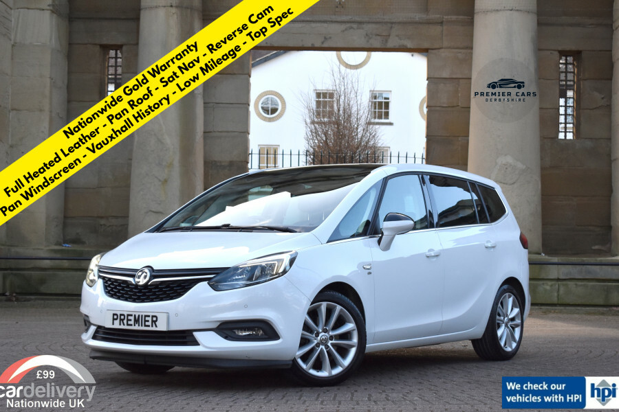 Vauxhall Zafira Tourer Elite Tourer White