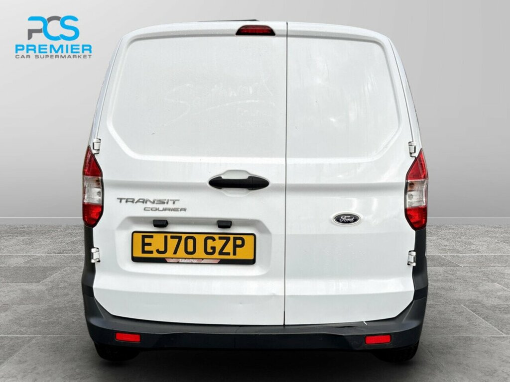 Ford Transit Courier Ecoboost Trend White #3