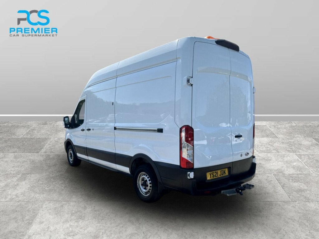 Ford Transit Custom 350 Ecoblue Leader YS21JDK White #2