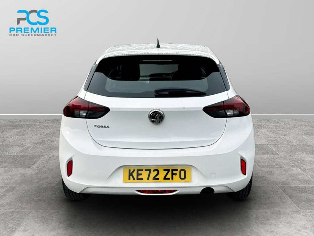 Vauxhall Corsa Turbo Design KE72ZFO White #3