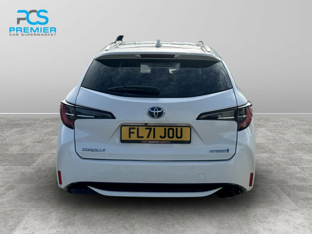 Toyota Corolla Vvt-h Design FL71JOU White #4