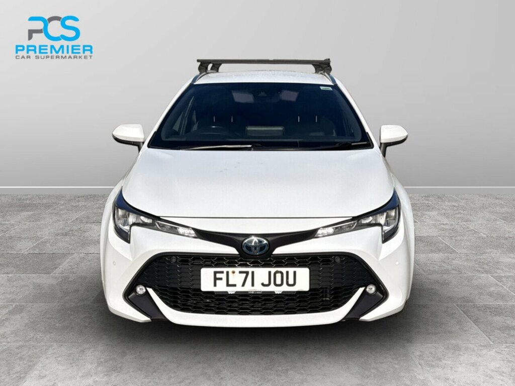 Toyota Corolla Vvt-h Design FL71JOU White #3