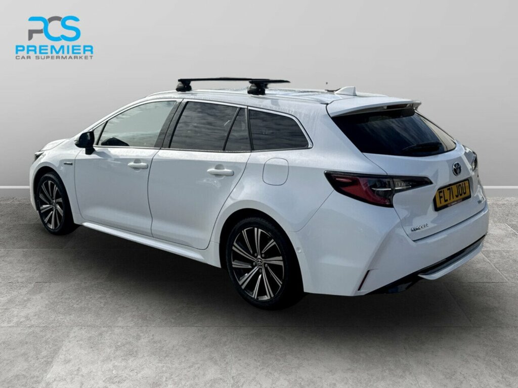 Toyota Corolla Vvt-h Design FL71JOU White #2