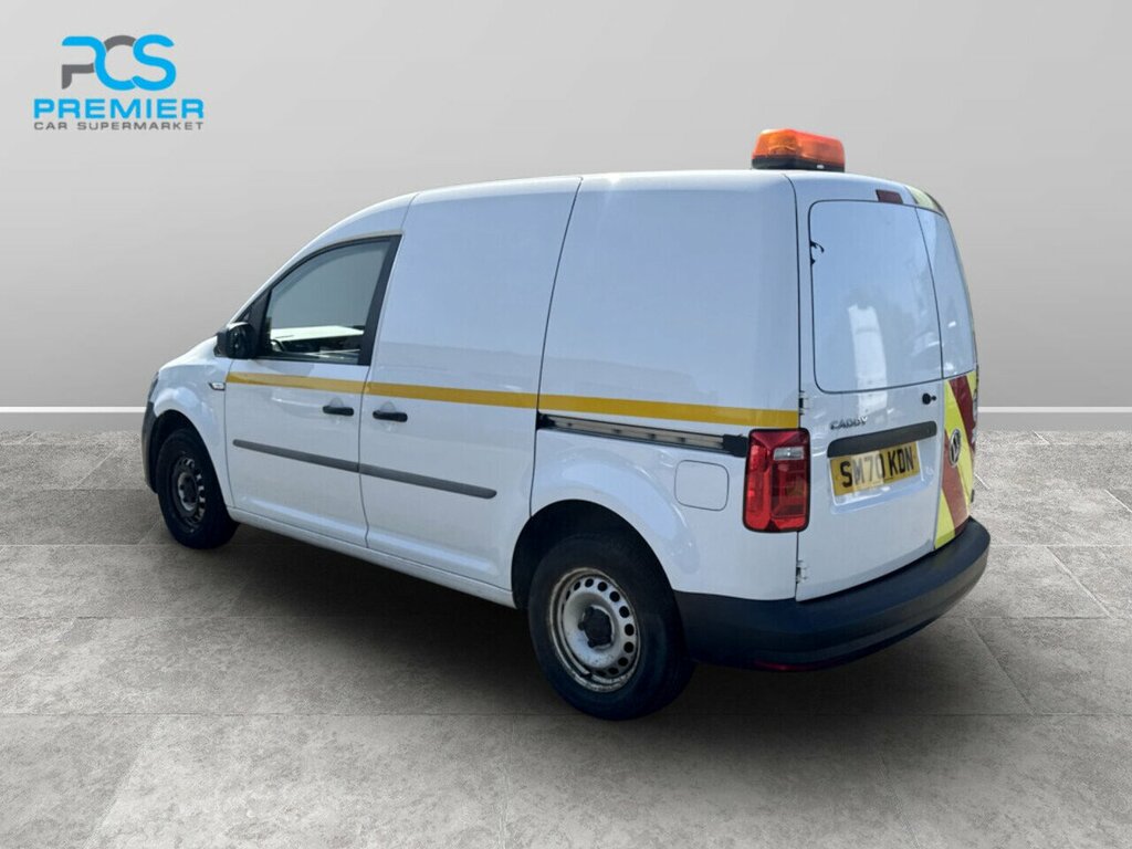 Volkswagen Caddy Tdi C20 Startline SM70KDN White #2