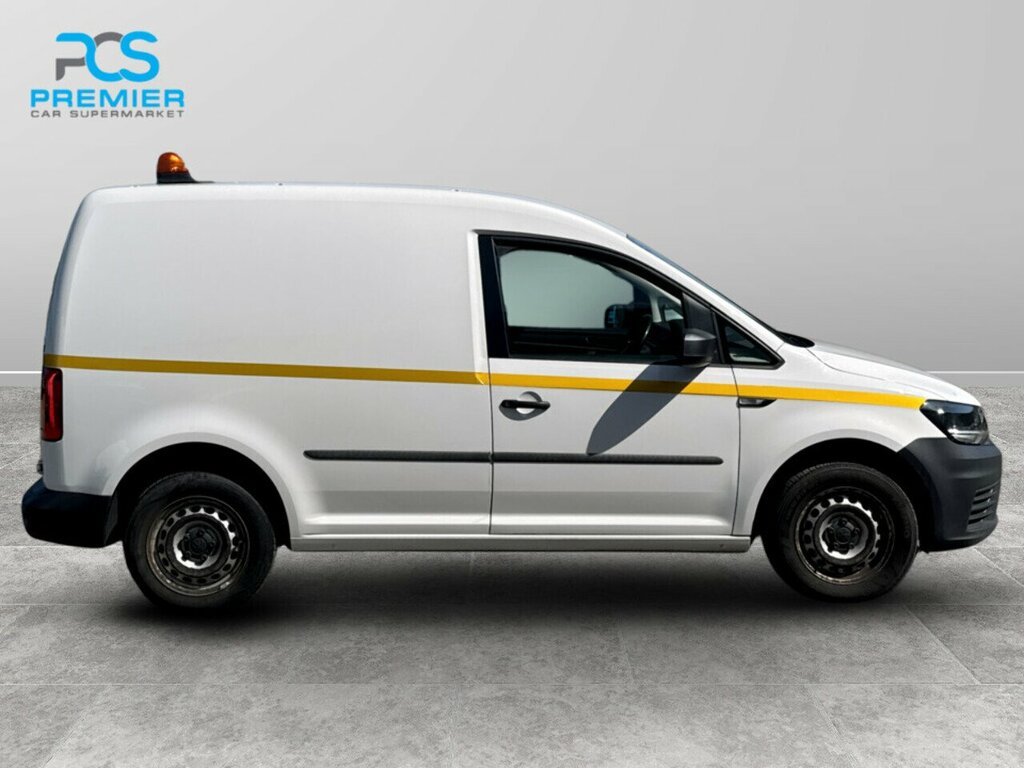 Volkswagen Caddy Tdi C20 Startline SM70KDN White #6