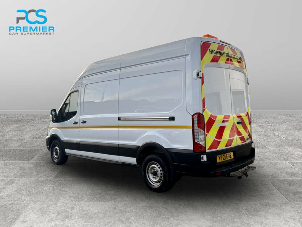 Ford Transit Custom 350 Ecoblue Leader YP21GGE White #2