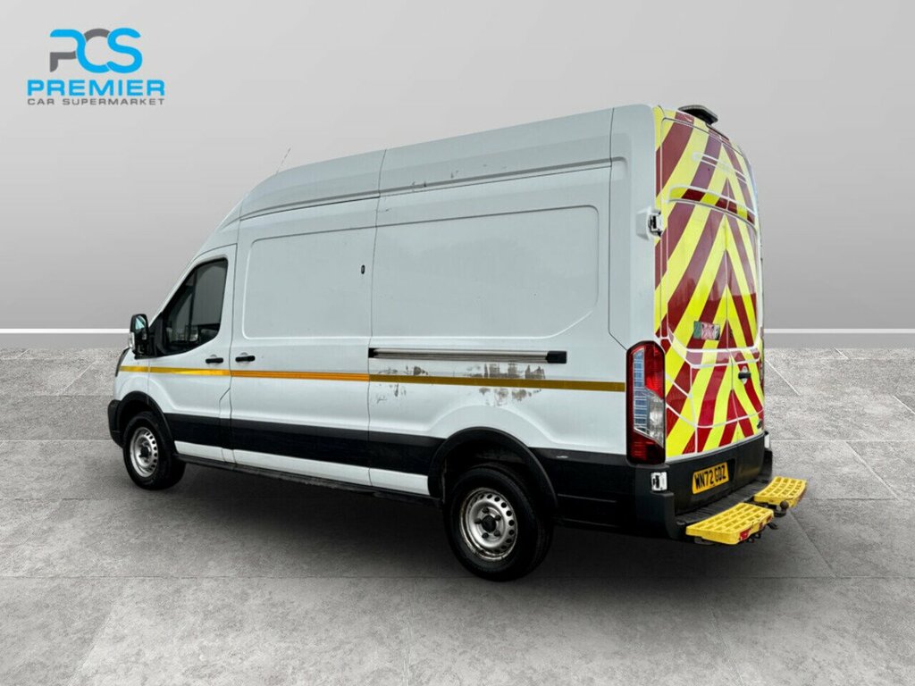 Ford Transit Custom 350 Ecoblue Leader WN72GDZ White #2