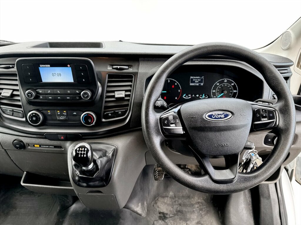 Ford Transit Custom 350 Ecoblue Leader WN72GDZ White #6