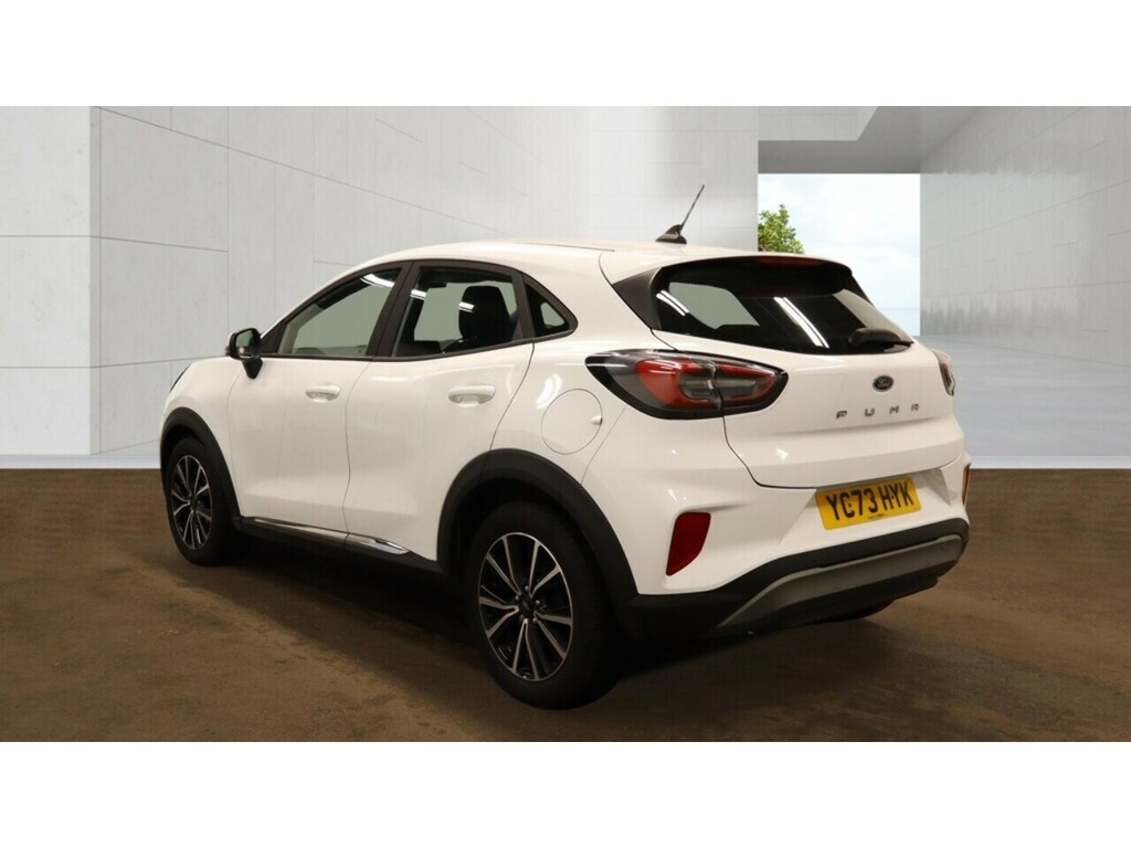 Ford Puma T Ecoboost Mhev Titanium YC73HYK White #6