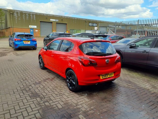 Vauxhall Corsa 1.4I Sri VX Line Nav Black Hatchback Ma DS69VAH Red #6