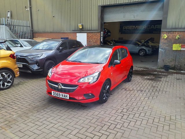 Vauxhall Corsa 1.4I Sri VX Line Nav Black Hatchback Ma DS69VAH Red #3
