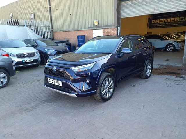 Toyota Rav 4 2.5 Vvt-h Gpf Excel Suv Hybrid Cvt Euro GF22FWU Blue #2