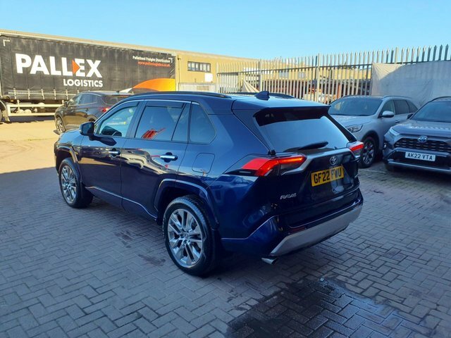 Toyota Rav 4 2.5 Vvt-h Gpf Excel Suv Hybrid Cvt Euro GF22FWU Blue #6