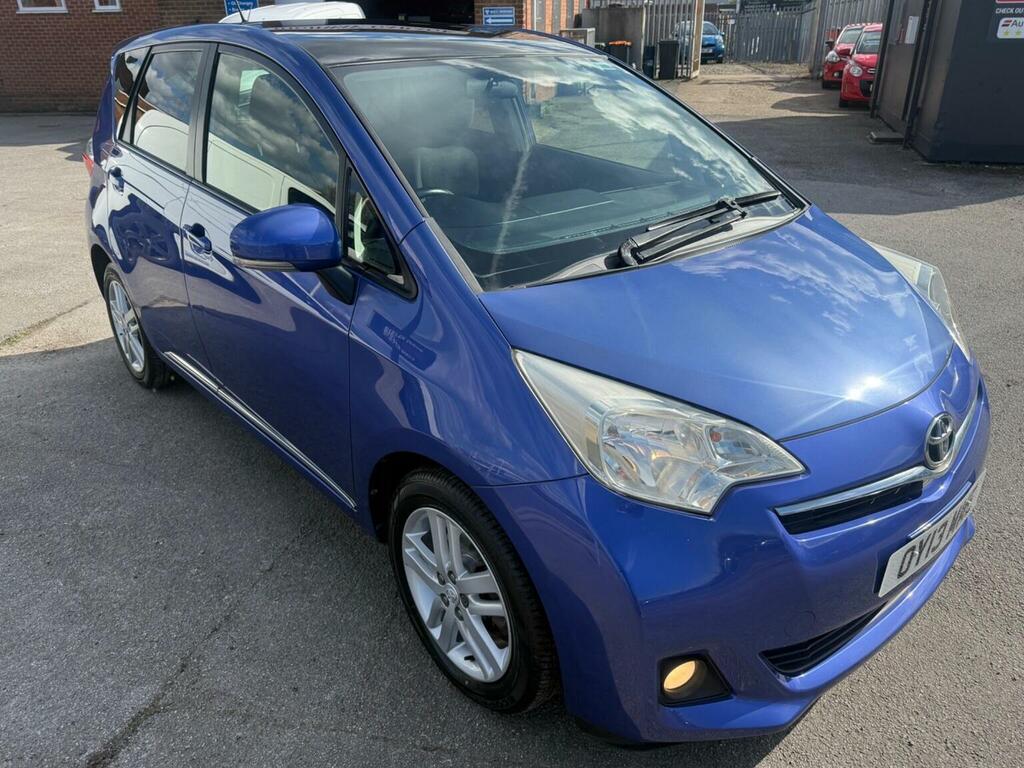 Toyota Verso-S Mpv 1.33 Dual Vvt-i T Spirit Euro 5 201313 Blue #3