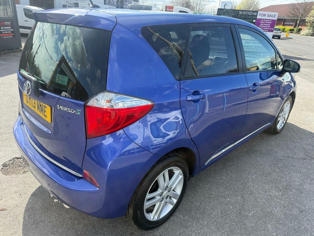 Toyota Verso-S Mpv 1.33 Dual Vvt-i T Spirit Euro 5 201313 Blue #4
