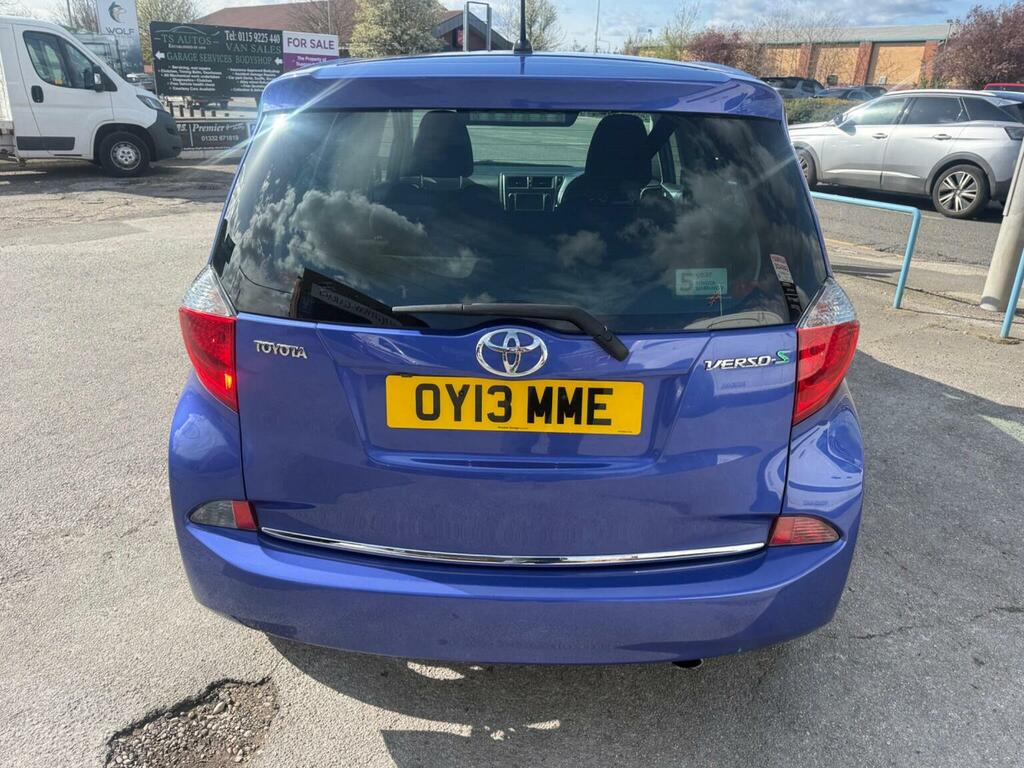 Toyota Verso-S Mpv 1.33 Dual Vvt-i T Spirit Euro 5 201313 Blue #5