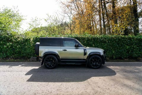 Land Rover Defender 90 V8. Plumb Bodykit. Grey