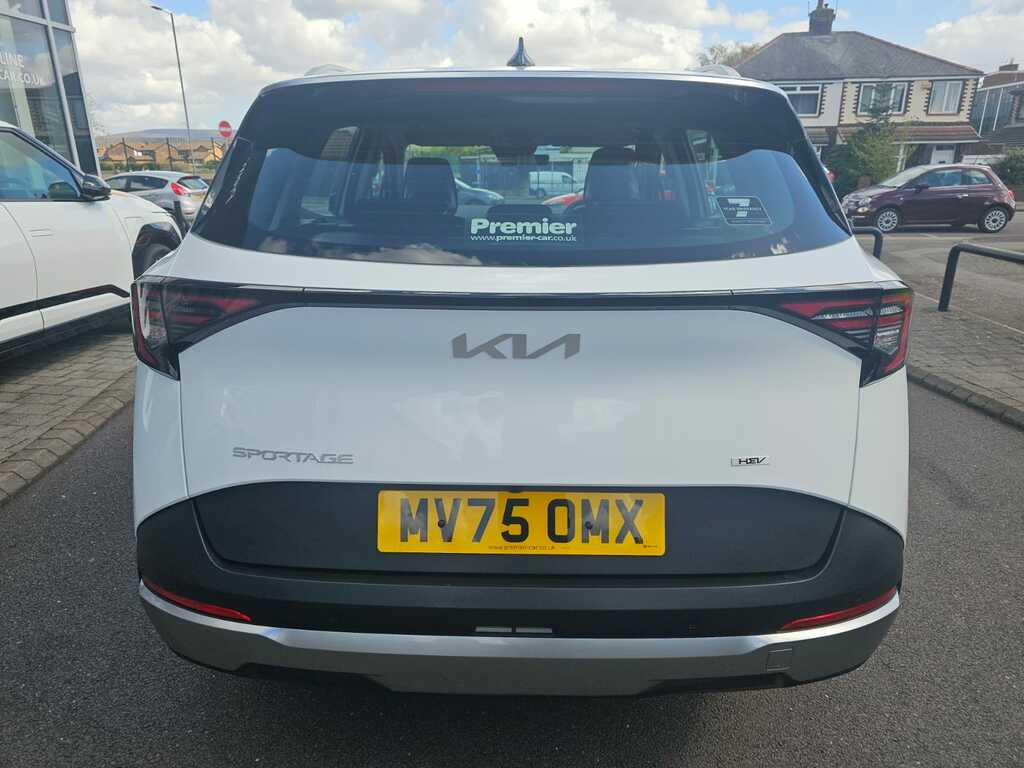 Kia Sportage 1.6 T-gdi Hev Pure MV75OMX White #3