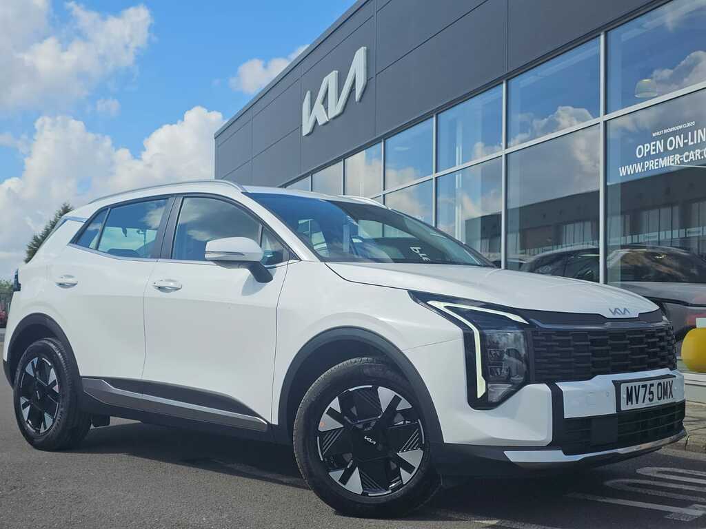 Kia Sportage 1.6 T-gdi Hev Pure White