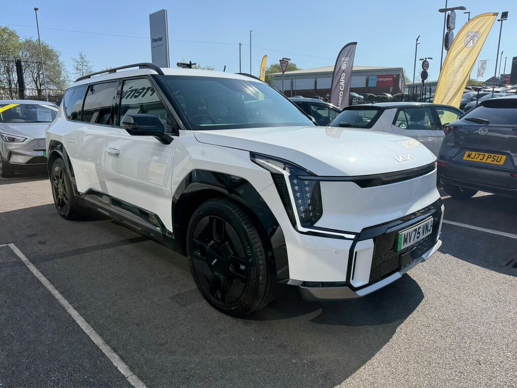 Kia EV9 99.8 Kwh Gt-line S MV75VNJ White #4