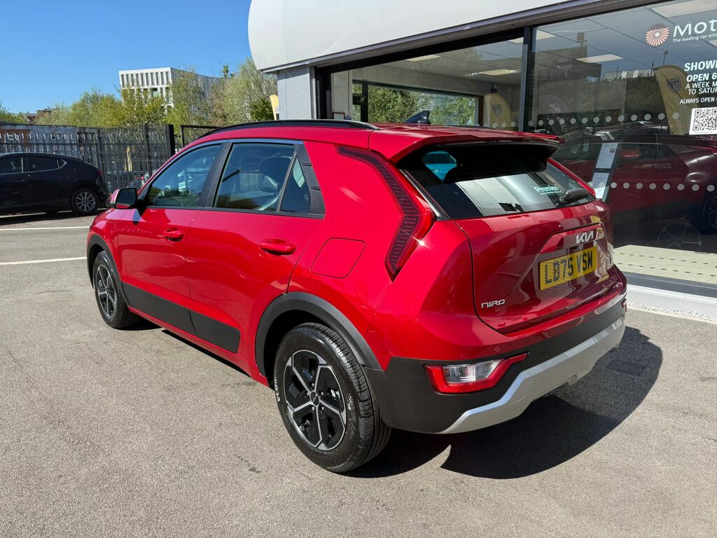 Kia Niro 1.6 Gdi Phev 2 LD75VSM Red #3