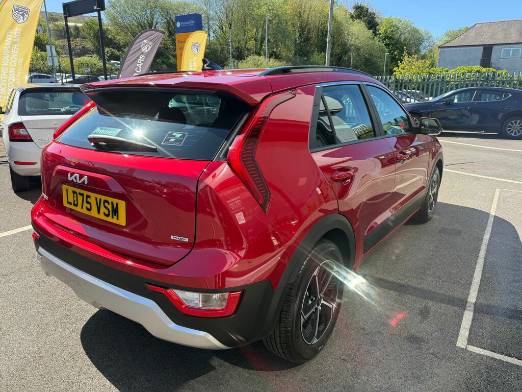 Kia Niro 1.6 Gdi Phev 2 LD75VSM Red #6