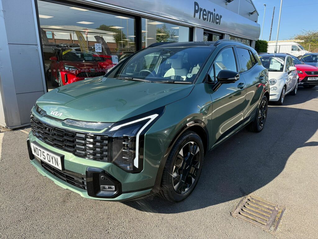 Kia Sportage 1.6 T-gdi Hev Gt-line S MD75OYN Green #3