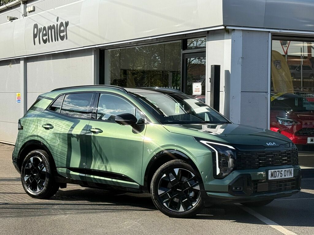 Kia Sportage 1.6 T-gdi Hev Gt-line S Green