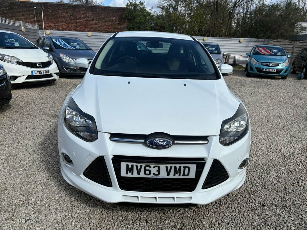 Ford Focus 1.6L Zetec S MV63VMD White #2