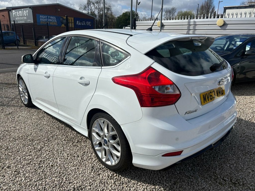 Ford Focus 1.6L Zetec S MV63VMD White #4